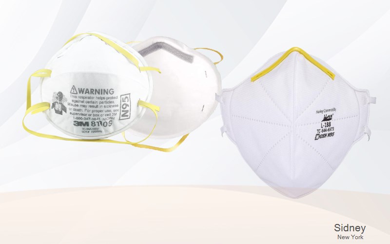 Sidney Delaware New York NY N95 mask