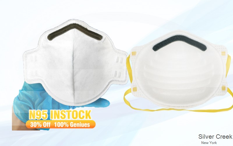 Silver Creek Chautauqua New York NY N95 mask