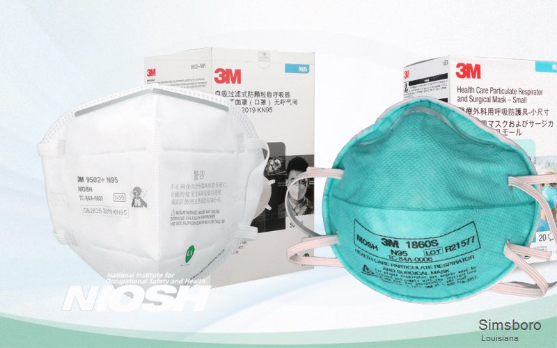 Simsboro Lincoln Louisiana LA N95 mask