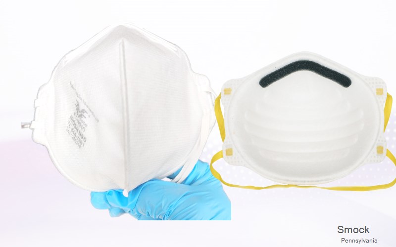 Smock Fayette Pennsylvania PA N95 mask