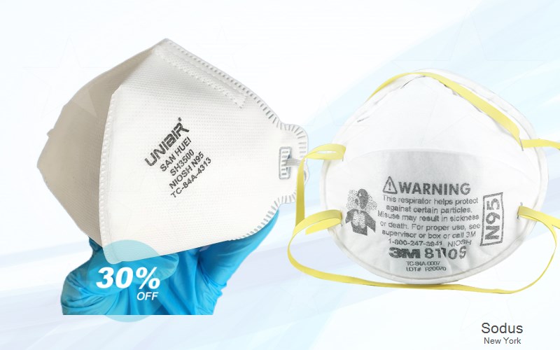 Sodus Wayne New York NY N95 mask