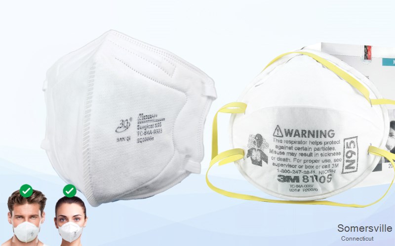 Somersville Tolland Connecticut CT N95 mask