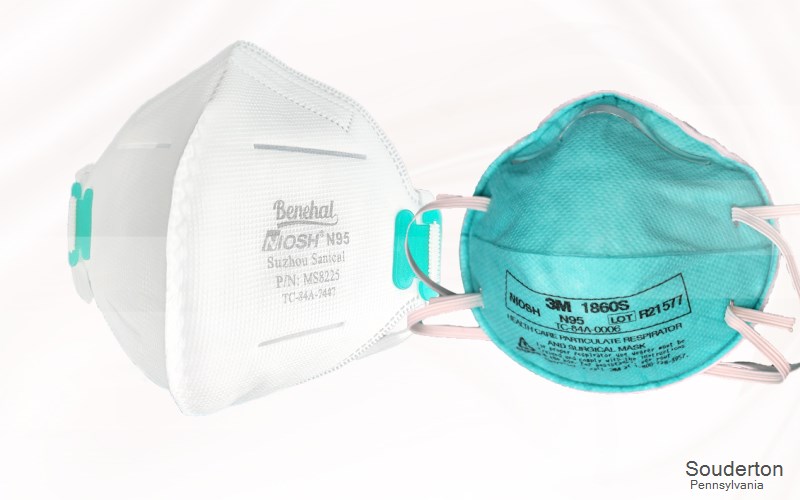 Souderton Montgomery Pennsylvania PA N95 mask