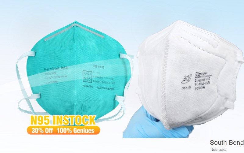South Bend Cass Nebraska NE N95 mask