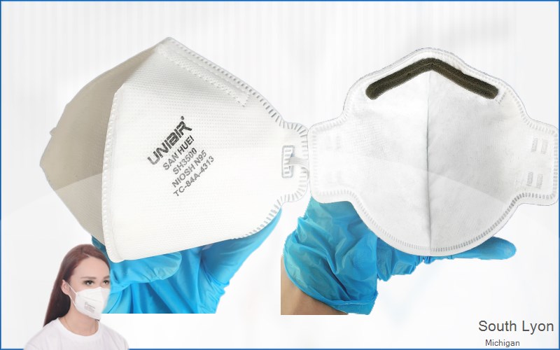 South Lyon Oakland Michigan MI N95 mask