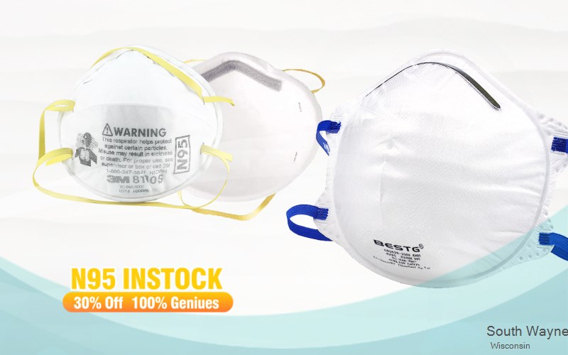 South Wayne Lafayette Wisconsin WI N95 mask