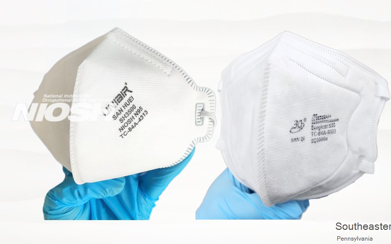 Southeastern Chester Pennsylvania PA N95 mask