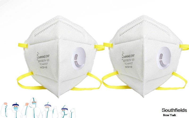 Southfields Orange New York NY N95 mask