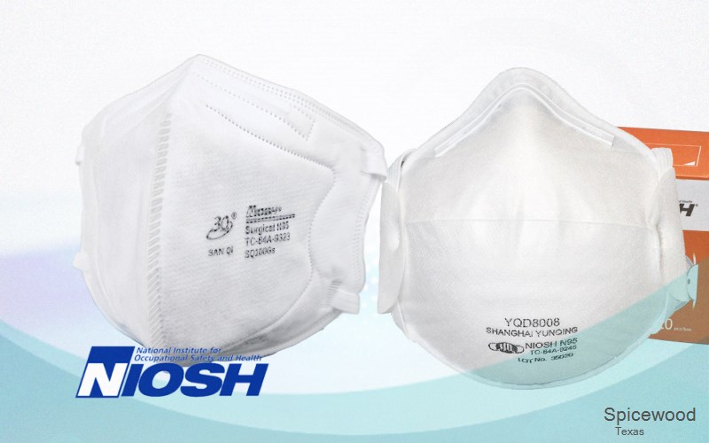 Spicewood Travis Texas TX N95 mask