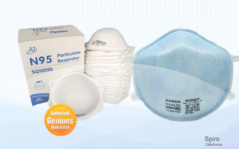 Spiro Le Flore Oklahoma OK N95 mask