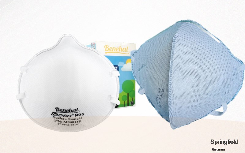 Springfield Fairfax Virginia VA N95 mask