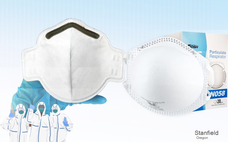 Stanfield Umatilla Oregon OR N95 mask