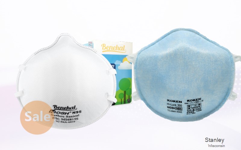 Stanley Chippewa Wisconsin WI N95 mask