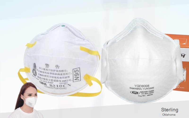 Sterling Comanche Oklahoma OK N95 mask