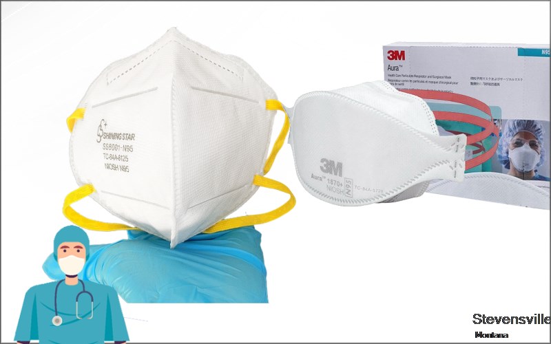 Stevensville Ravalli Montana MT N95 mask