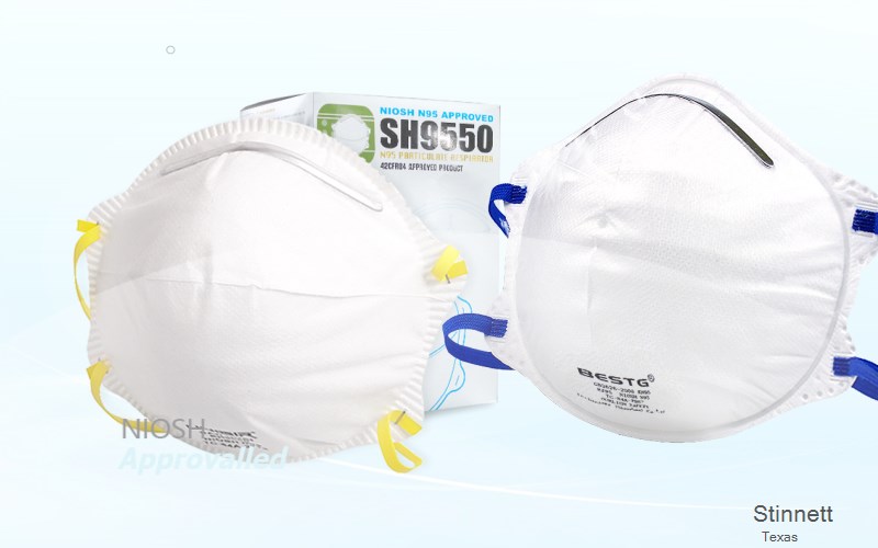 Stinnett Hutchinson Texas TX N95 mask