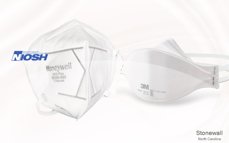 Stonewall Pamlico North Carolina NC N95 mask