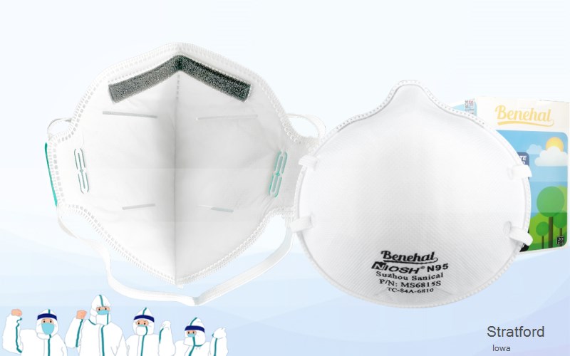 Stratford Hamilton Iowa IA N95 mask