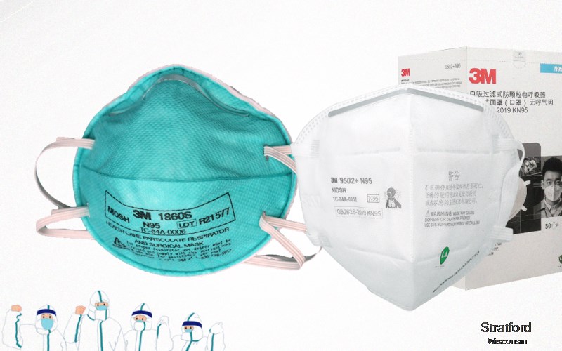 Stratford Marathon Wisconsin WI N95 mask