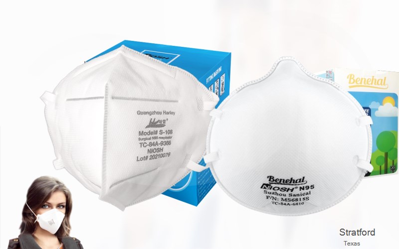 Stratford Sherman Texas TX N95 mask