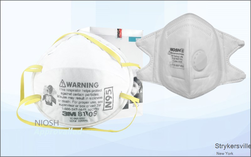 Strykersville Wyoming New York NY N95 mask