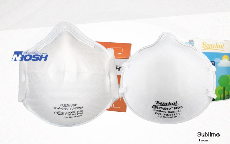 Sublime Lavaca Texas TX N95 mask