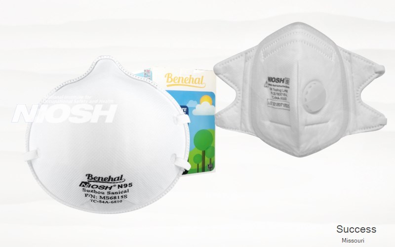 Success Texas Missouri MO N95 mask
