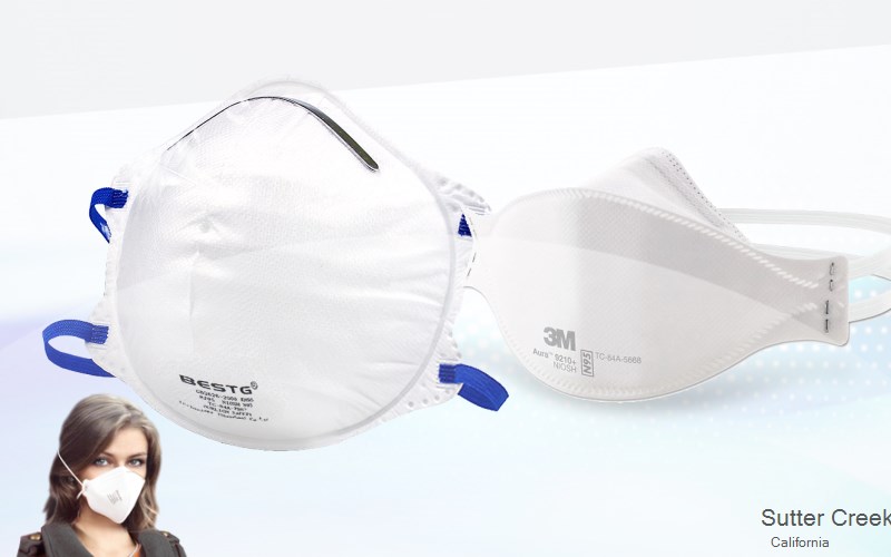 Sutter Creek Amador California CA N95 mask