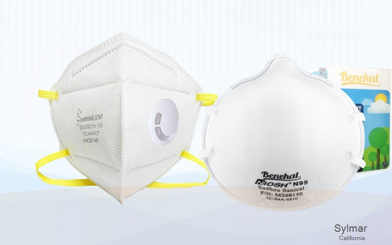 Sylmar Los Angeles California CA N95 mask
