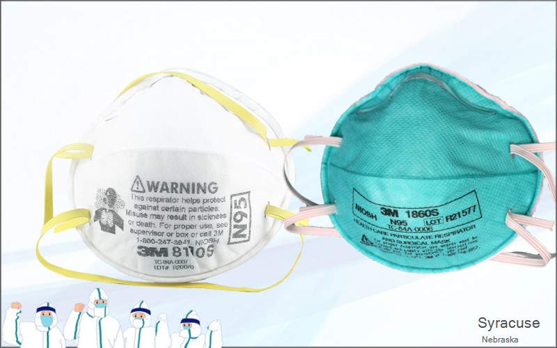 Syracuse Otoe Nebraska NE N95 mask