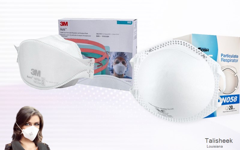 Talisheek Saint Tammany Louisiana LA N95 mask