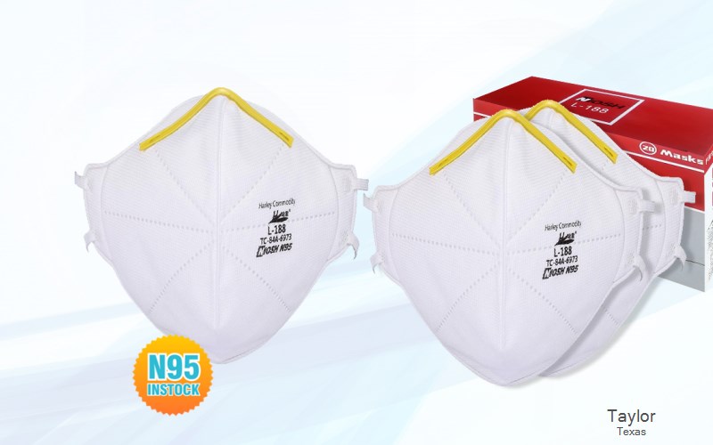 Taylor Williamson Texas TX N95 mask