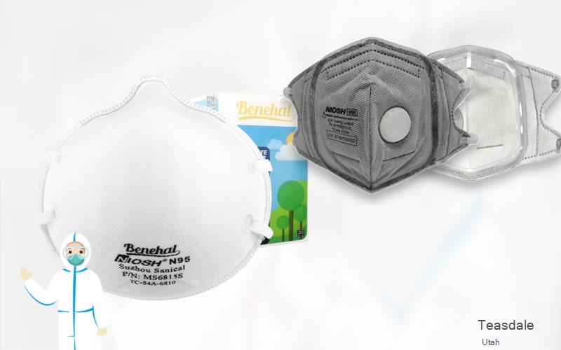 Teasdale Wayne Utah UT N95 mask