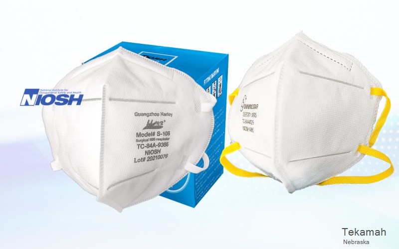 Tekamah Burt Nebraska NE N95 mask