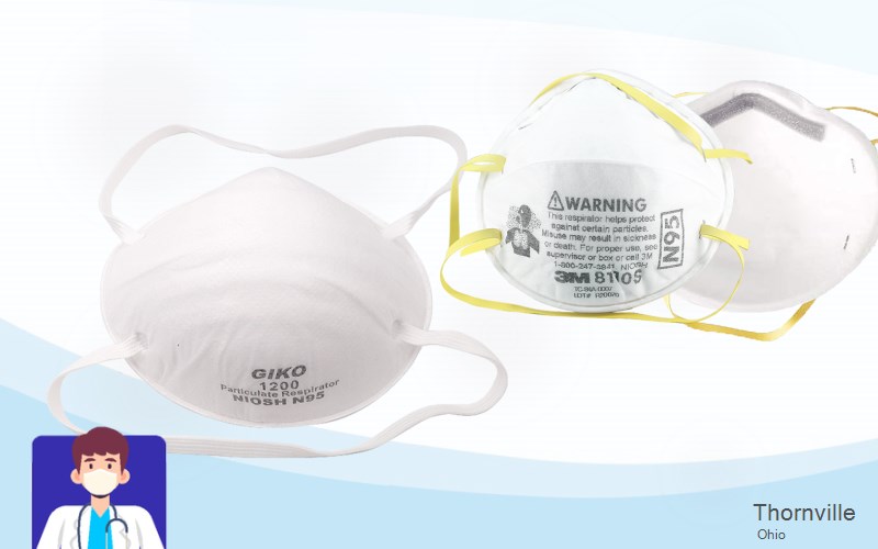 Thornville Perry Ohio OH N95 mask