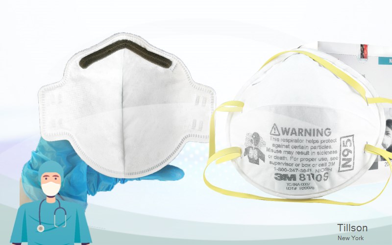 Tillson Ulster New York NY N95 mask