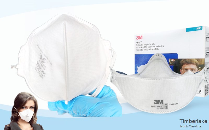 Timberlake Person North Carolina NC N95 mask