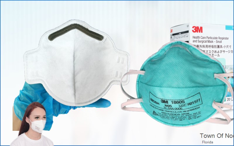 Town Of Nocatee Saint Johns Florida FL N95 mask