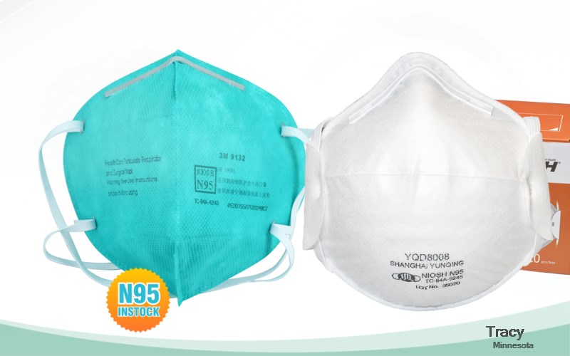Tracy Lyon Minnesota MN N95 mask