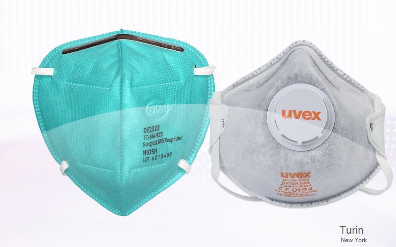 Turin Lewis New York NY N95 mask