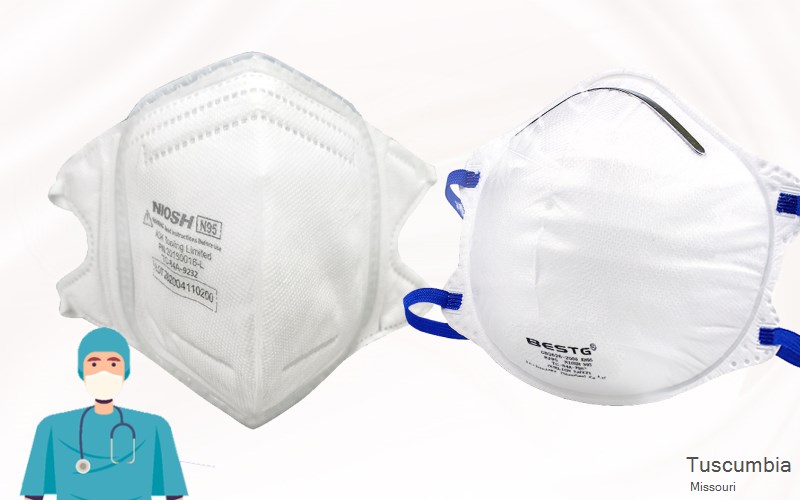 Tuscumbia Miller Missouri MO N95 mask