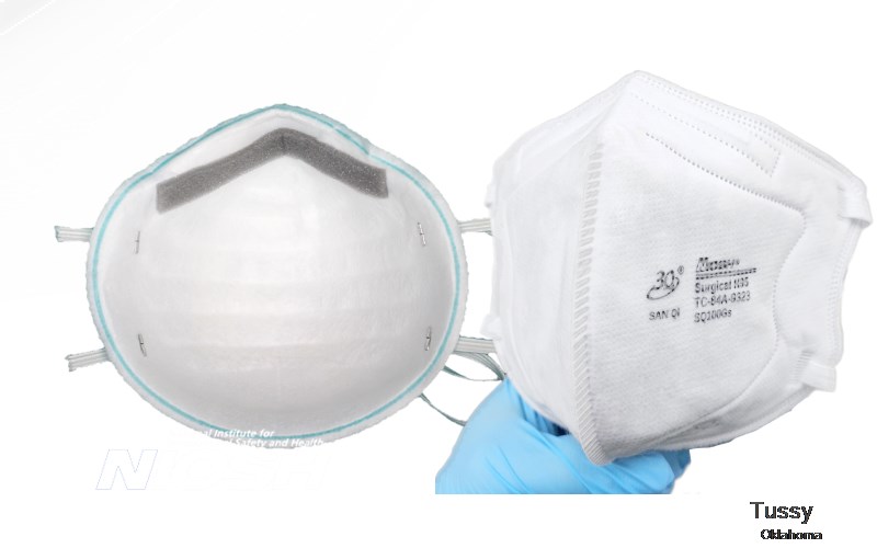 Tussy Carter Oklahoma OK N95 mask