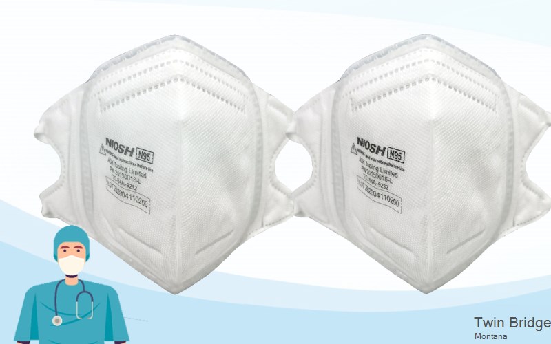 Twin Bridges Madison Montana MT N95 mask