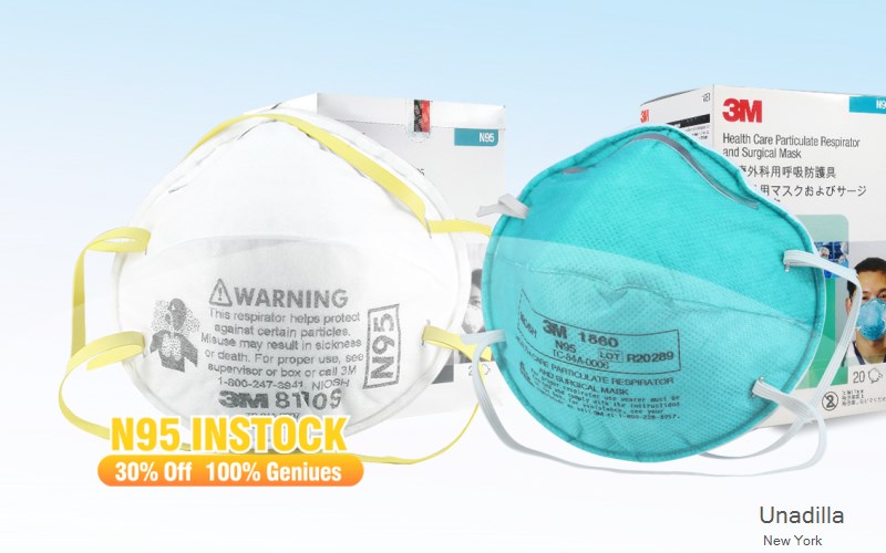 Unadilla Otsego New York NY N95 mask