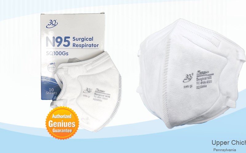 Upper Chichester Delaware Pennsylvania PA N95 mask