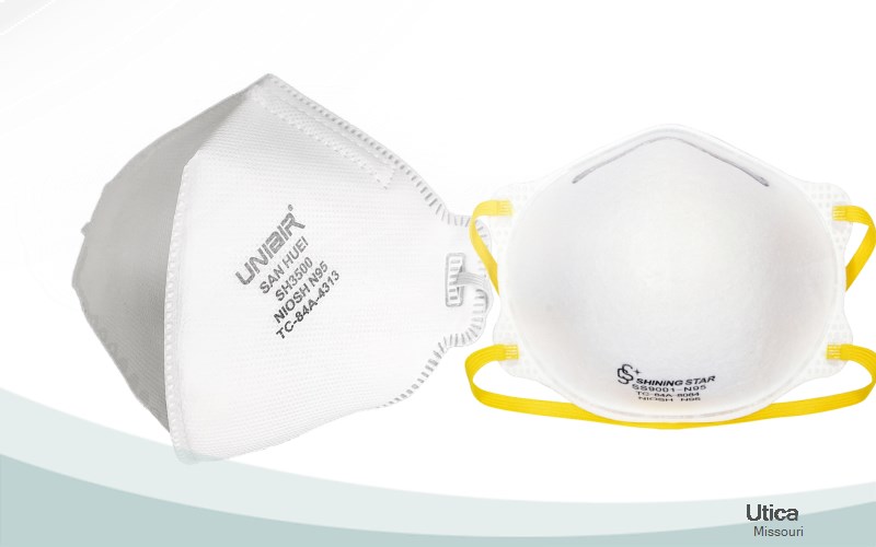 Utica Livingston Missouri MO N95 mask