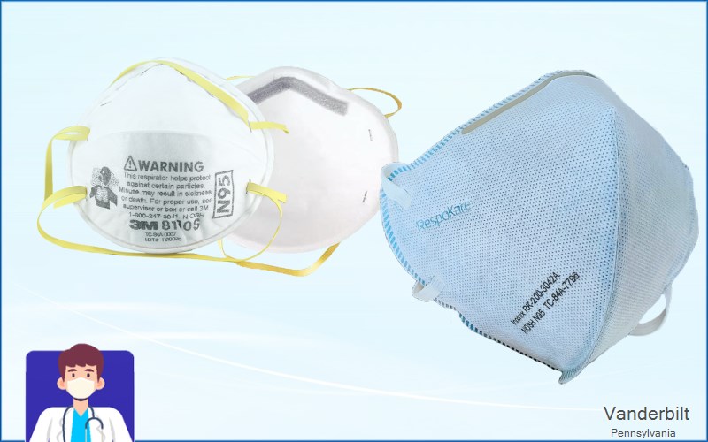 Vanderbilt Fayette Pennsylvania PA N95 mask