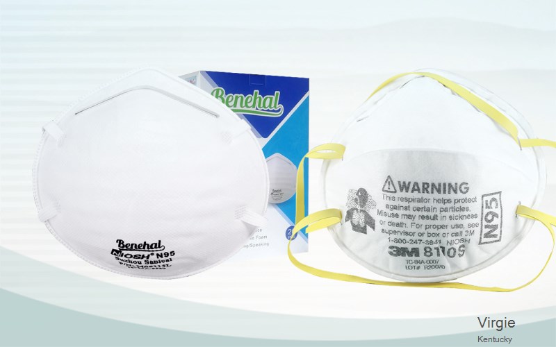 Virgie Pike Kentucky KY N95 mask