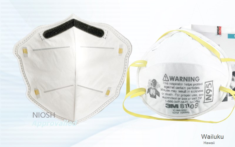 Wailuku Maui Hawaii HI N95 mask