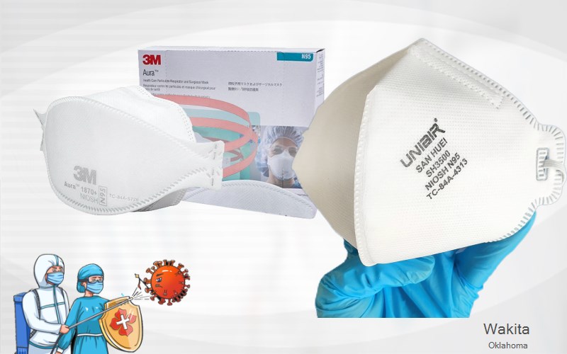 Wakita Grant Oklahoma OK N95 mask